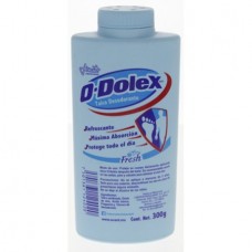 Odolex Fresh Scent Deodorizing Powder 300g - Talco Desodorante Aroma Fresco (Pack of 24)