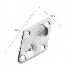 Stainless Steel Hardware Rhombus Door Buckle Rectangle Shape Awning Shade Sail