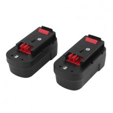 2 pcs 18V 1.5AH 1500mAh NiCd Battery Replacement For Black Power Tool
