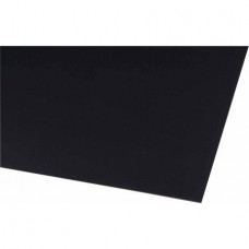 Crescent Smooth Surfaced Melton Mounting Board, 28 x 44, 14-Ply Thickness, Black/Gray, 10pk