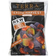 Terra Exotic Harvest Vegetable Chips With Sea Salt, 6 oz (Pack of 12)