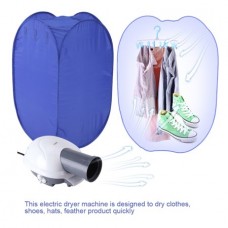 Electric Clothes Dryer, Estink Portable Folded Clothes Dryer Bag and Fast Drying Machine with Heater for Home