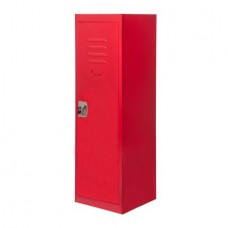 Merax SMART Kids Metal Storage Locker for Home and School, 48-Inch (Red)
