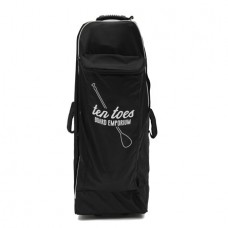 Ten Toes - NOMAD Rolling Bag - Heavy-Duty Nylon bag with wheels for easy transport of your iSUP-Main compartment for board plus large zippered accessory pocket-Fits all Ten Toes iSUP boards