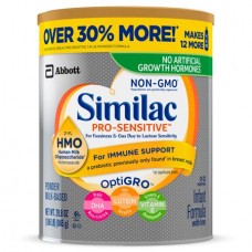 Similac Pro-Sensitive Infant Formula with Iron, with 2'-FL HMO, For Immune Support, Baby Formula, Powder, 29.8 ounces