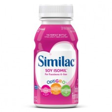 Similac Soy Isomil Infant Formula (24 Pack) (For Fussiness and Gas) Ready-to-Feed, 8 fl oz