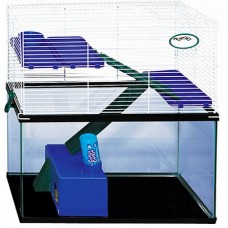 Super Pet My First Home Tank Topper Habitat for 10 Gallon Tanks (Colors Vary)