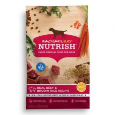 Rachael Ray Nutrish Natural Dry Dog Food, Real Beef and Brown Rice Recipe, 14 lbs