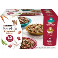 Purina Beneful Prepared Meals Variety Pack Wet Dog Food, 10 Oz, Case of 12
