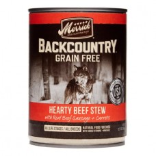 Merrick Backcountry Grain-Free Hearty Beef Stew Wet Dog Food, 12.7 Oz, 12 Ct