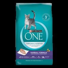 Purina One Hairball Formula Adult Dry Cat Food, 16 Lb