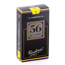 Vandoren Bb Clarinet 56 Rue Lepic Reeds Strength #5; Box of 10