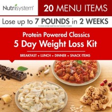 Nutrisystem 5 Day Protein Powered Jumpstart Weight Loss Kit, 3.9 lbs, 15 Meals and 5 Snacks