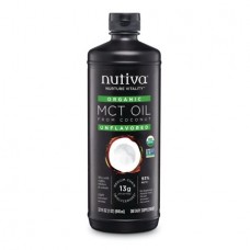 Nutiva Organic MCT Oil, Unflavored, 32 Fl Oz, 63 Servings