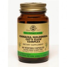 Solgar Echinacea-Goldenseal-Cat's Claw Complex 60 Vegetable Capsules