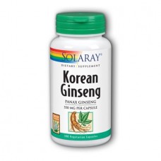 Solaray Korean Ginseng Root 550 mg - 100 Capsules