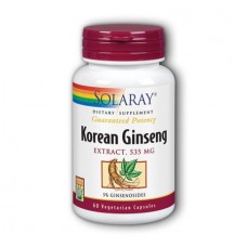 Solaray Korean Ginseng Root 535 mg - 60 Capsules