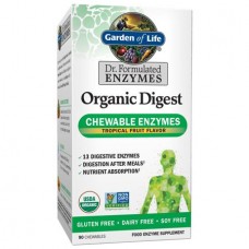 Garden of Life Dr. Formulated Organic Enyzme Chewables, 90 Ct