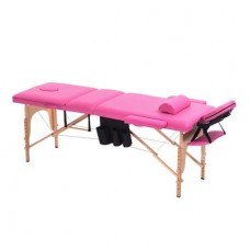 Professional Massage Portable Folding Table Home Furniture Wood Salon Spa Facial Massage Bed With Carrying Case